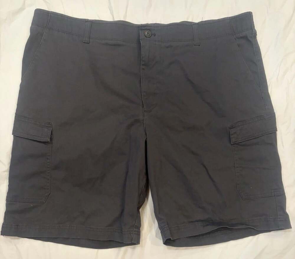 Lee X-treme Comfort Shorts Men's 46"x9.5" Grey Cargo